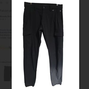 Stone Falcon Mens XL Cargo Stretch Joggers Performance Tactical Pants 32